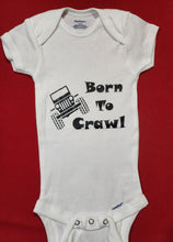 Load image into Gallery viewer, ONESIES BORN TO CRAWL LIME GREEN
