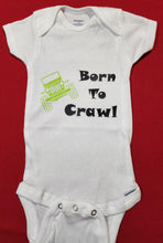 Load image into Gallery viewer, ONESIES BORN TO CRAWL LIME GREEN
