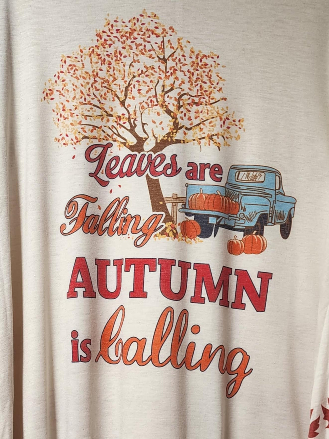 LEAVES ARE FALLING SHIRT